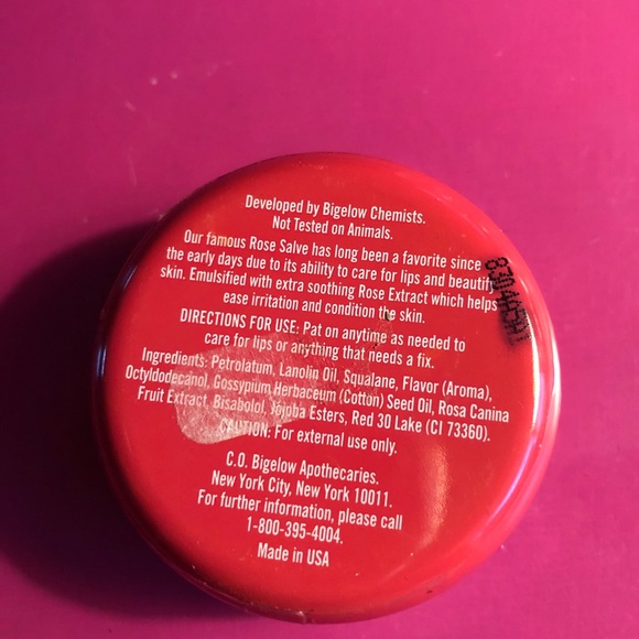 NWOT-PureColor Lip Sticks- C.O. Bigelow Rose Salve - Picture 6 of 7